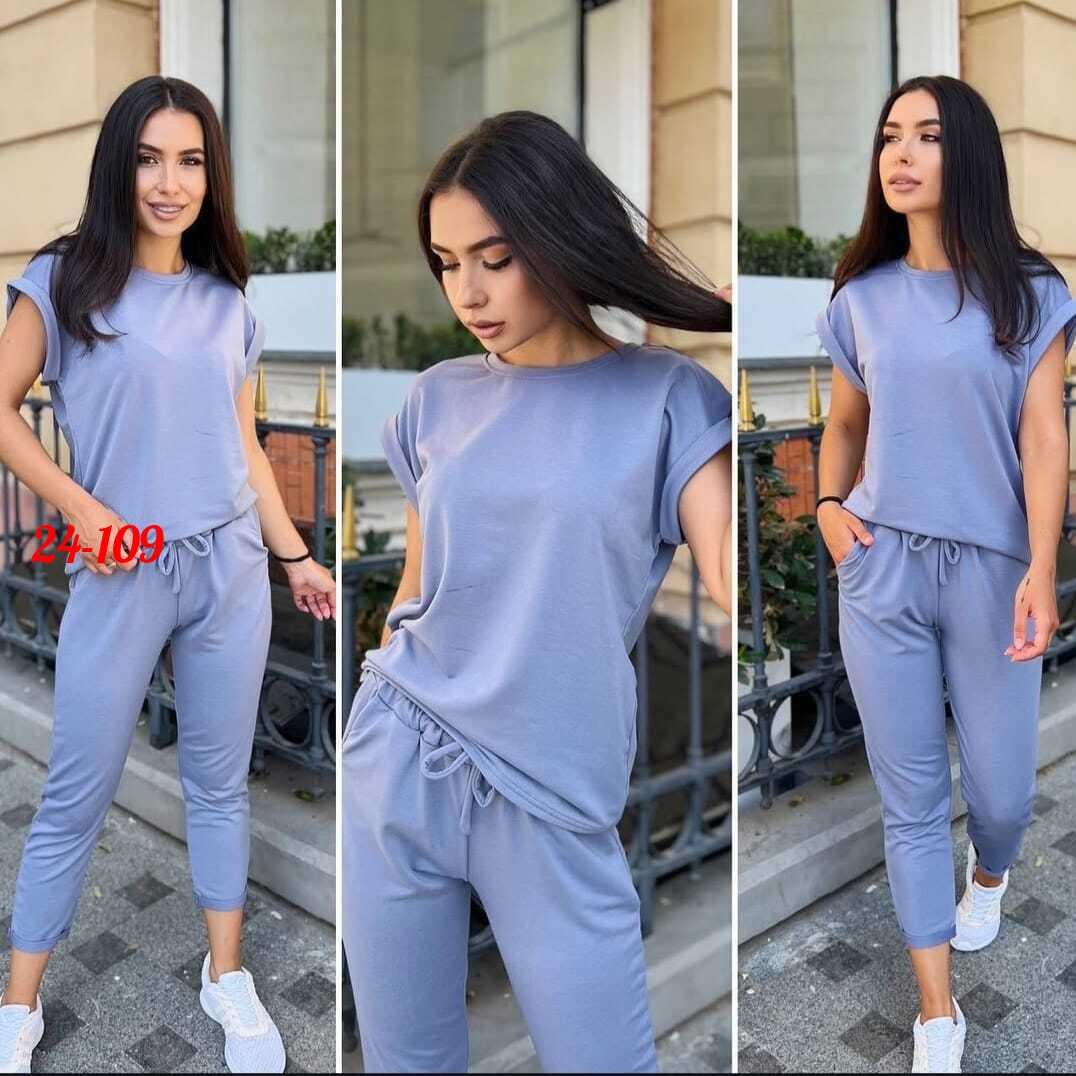 трикотажный костюм двойка,костюм двойка женская,женский летний костюм двойка,женские костюмы спортивные,костюм женский летний спортивный