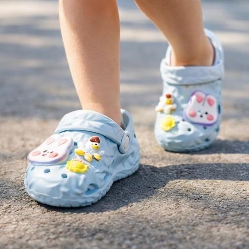 кроксы хеллоу китти,детские сандалии,тапочки для девочек,тапочки для детей,детская