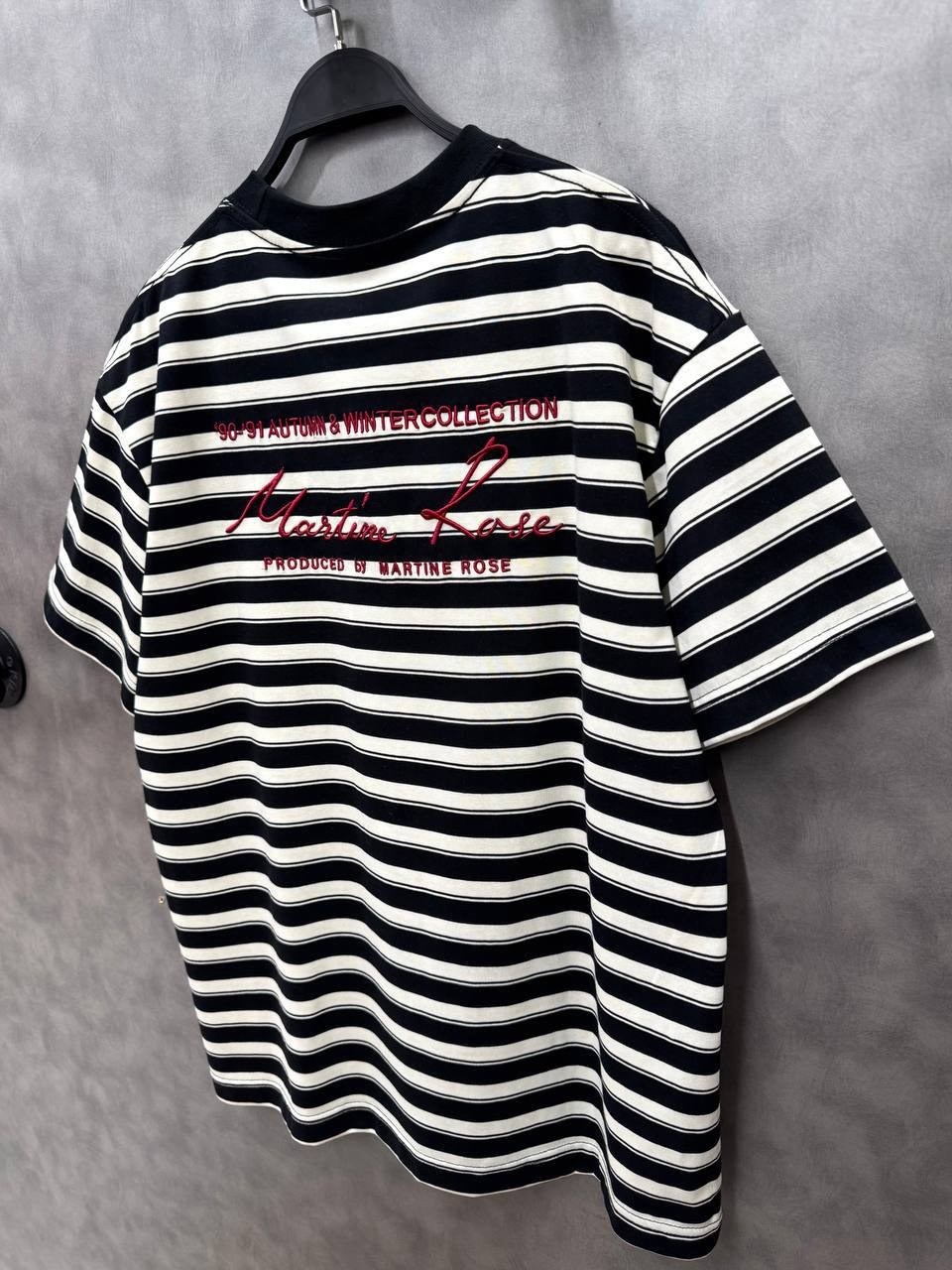 футболки оверсайз мужские,мужская футболка,футболка с полосками,футболка martine rose оверсайз