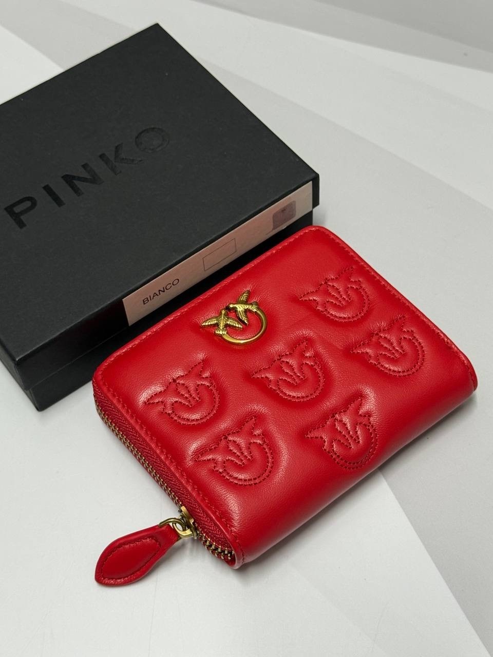 кошелек pinko,кошелек pinko белый,кожаный кошелек pinko,женские кошельки,кошелек белый пинко