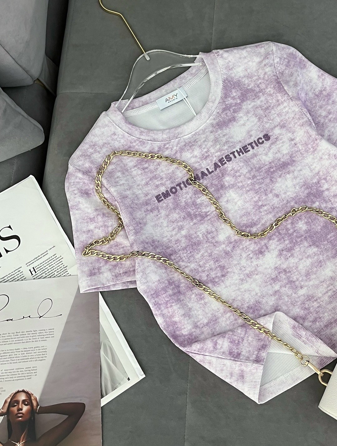 женская футболка,футболки модные,фиолетовая футболка,футболки варенка,свитшот женская