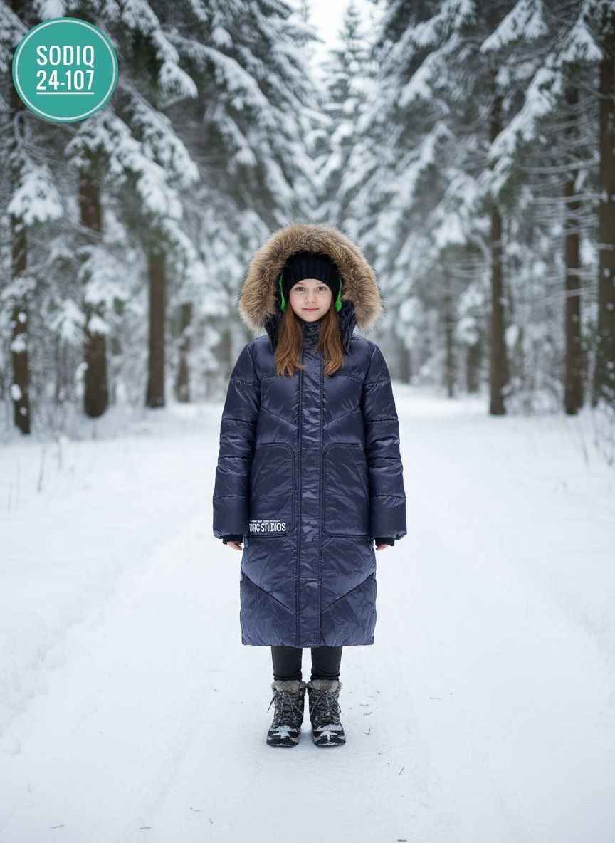 куртка зимняя для девочек,пальто для девочек,пальто пуховое jan steen,парка зимняя для девочки,пальто зимнее