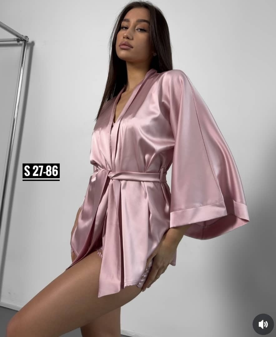 халат женский,атласный халат,пижама женская,халат пеньюар,пеньюар