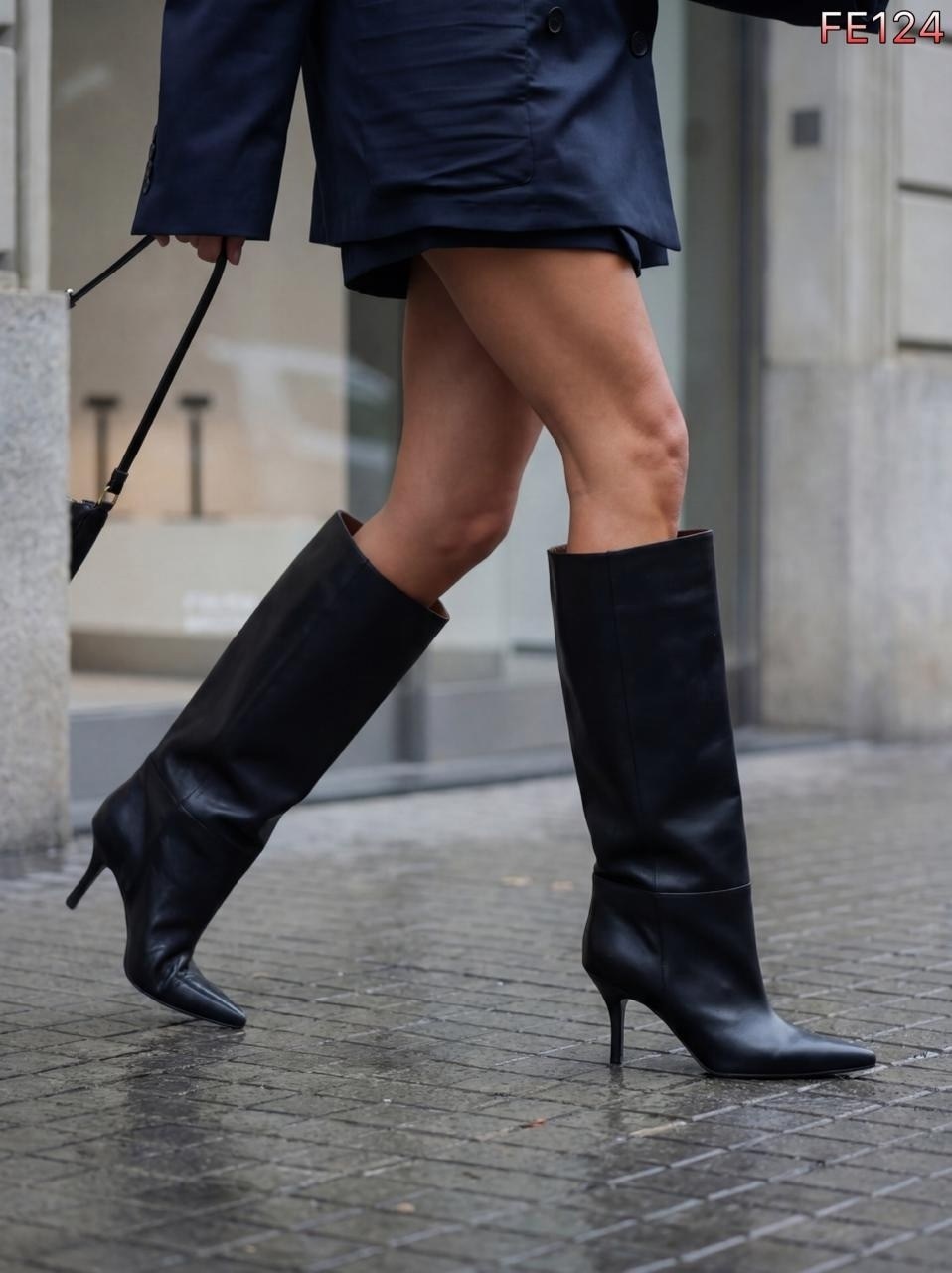 сапоги демисезонные на маленьком каблуке gh collection,сапоги,сапоги на каблуке,сапоги-трубы из натуральной замши и кожи,сапоги на высоком каблуке