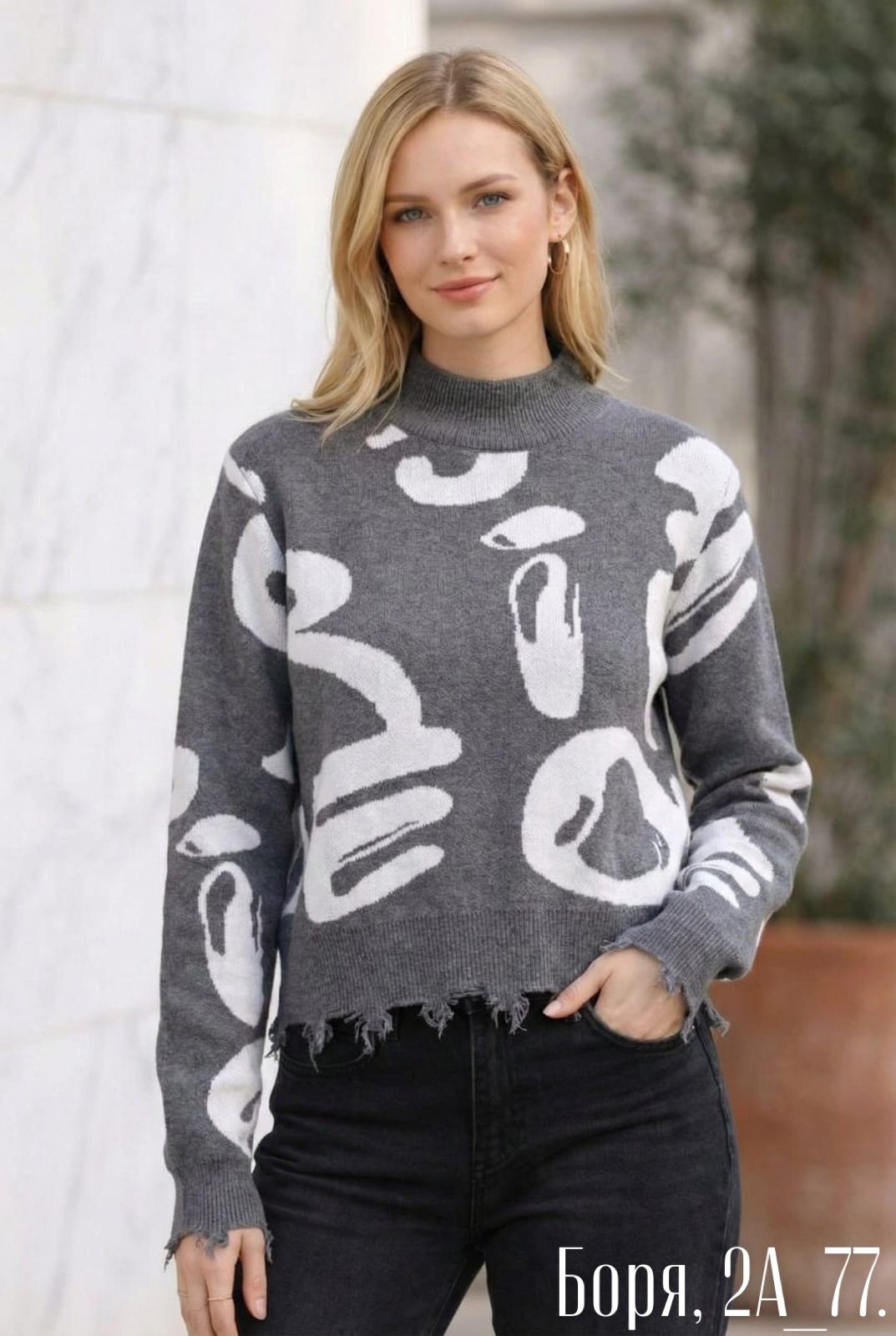 джемпер,вязаный джемпер с принтом,свитер джемпер,красный свитер,свитер