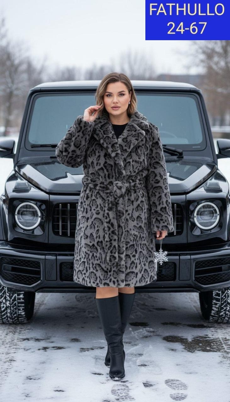 шуба искусственная леопардовая almita 251436554,шуба леопардовая,шуба серый леопард,леопардовая шуба искусственная rendi,шуба искусственная леопардовая almita