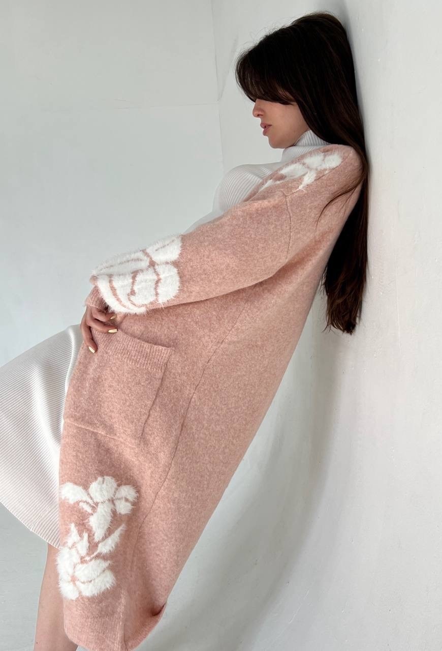 кардиган серый,кардиган женский,кардиган,кардиган вязаное,удлиненный кардиган