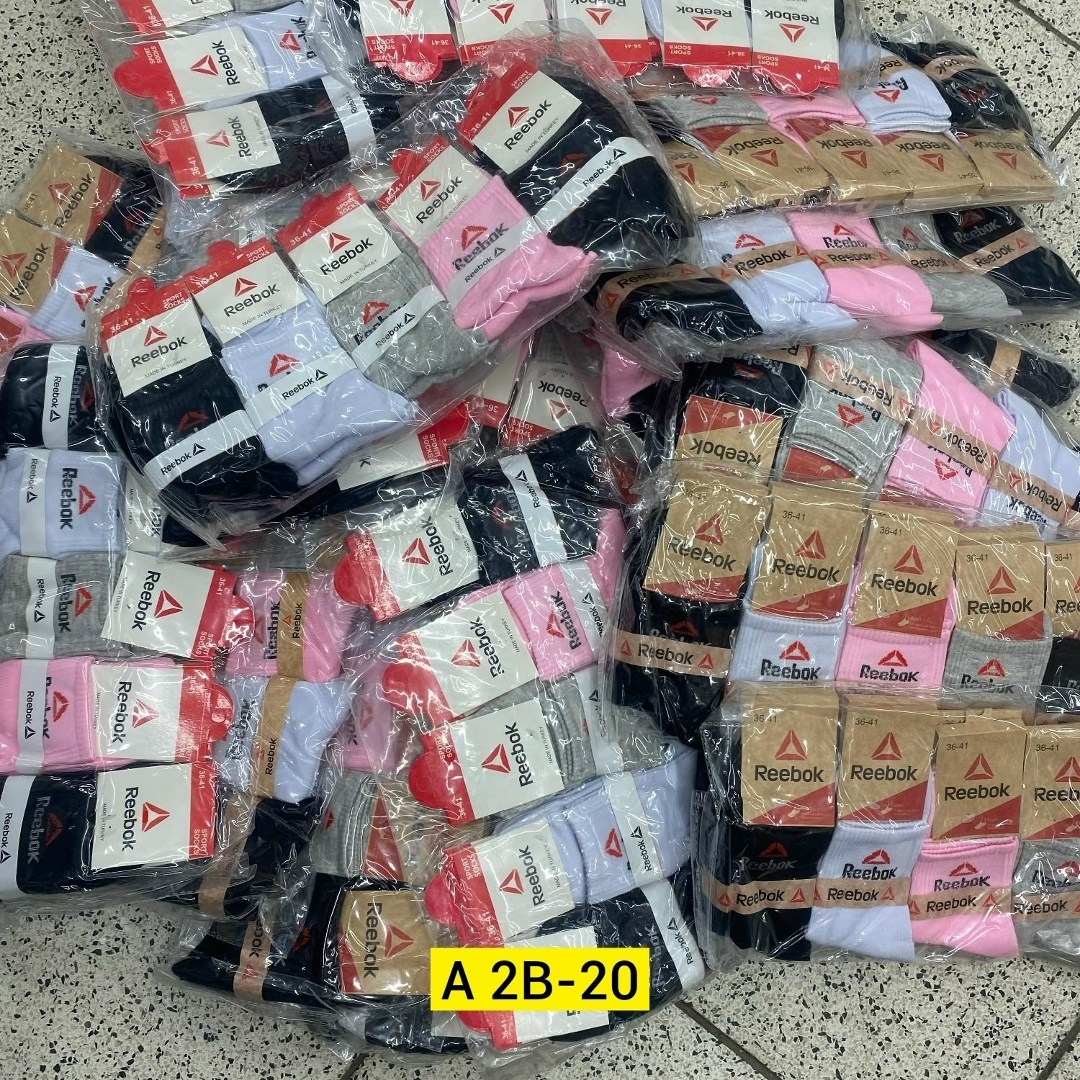 комплект носков reebok,носки reebok,носки reebok средние,носки женские,спортивные носки reebok