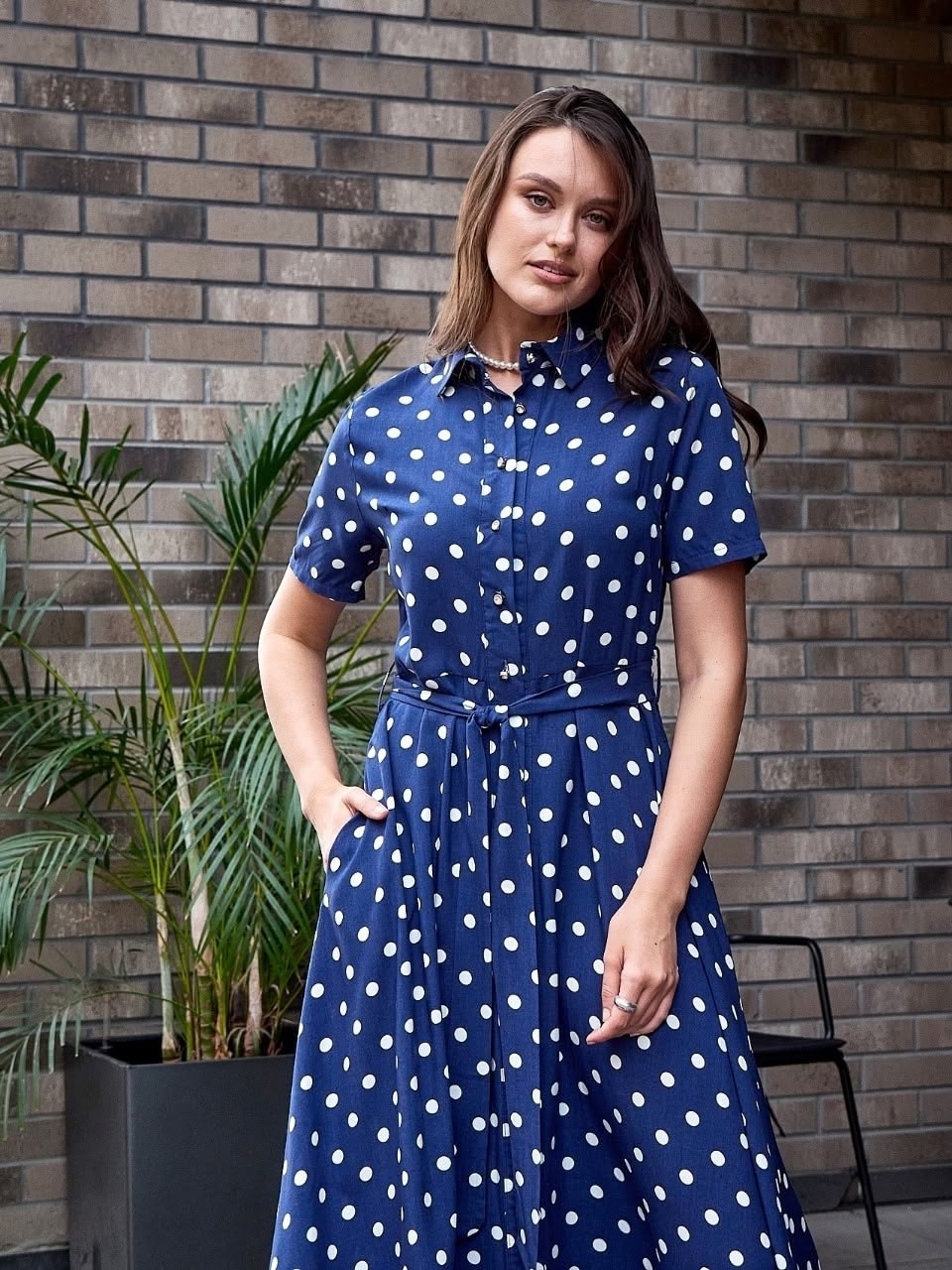 платье летнее,платье синее в горох,платье в горошек синее,платье летнее женское,синее платье в белый горошек