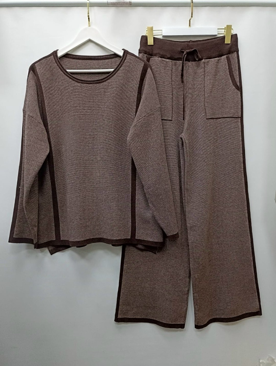 трикотажные костюмы,трикотажный костюм с брюкам,костюм с брюками,кашемировые брючные костюмы для женщин,костюм брючный трикотажный со штанами и кофтой лапша