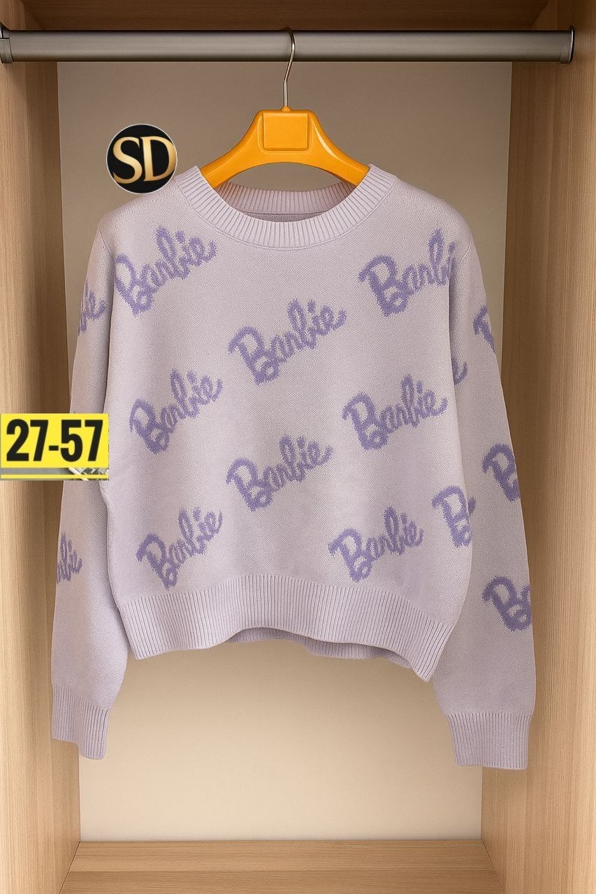 кофта женская,свитер женский,свитер оверсайз вязаный barbie,свитер,свитшот женский