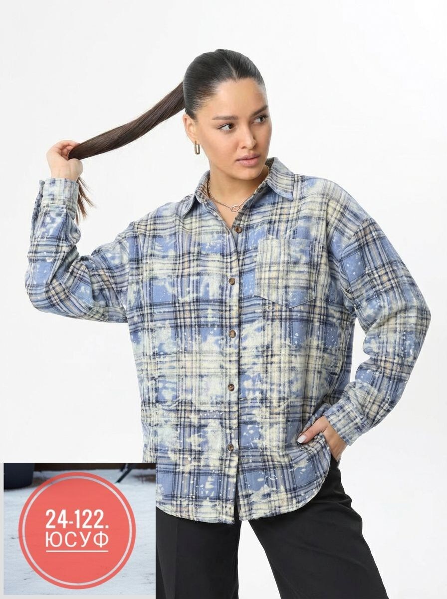 рубашка в клетку женская,рубашка в клетку оверсайз удлиненная ulashova,женская рубашка,рубашка в клетку,рубашка женская в клетку оверсайз