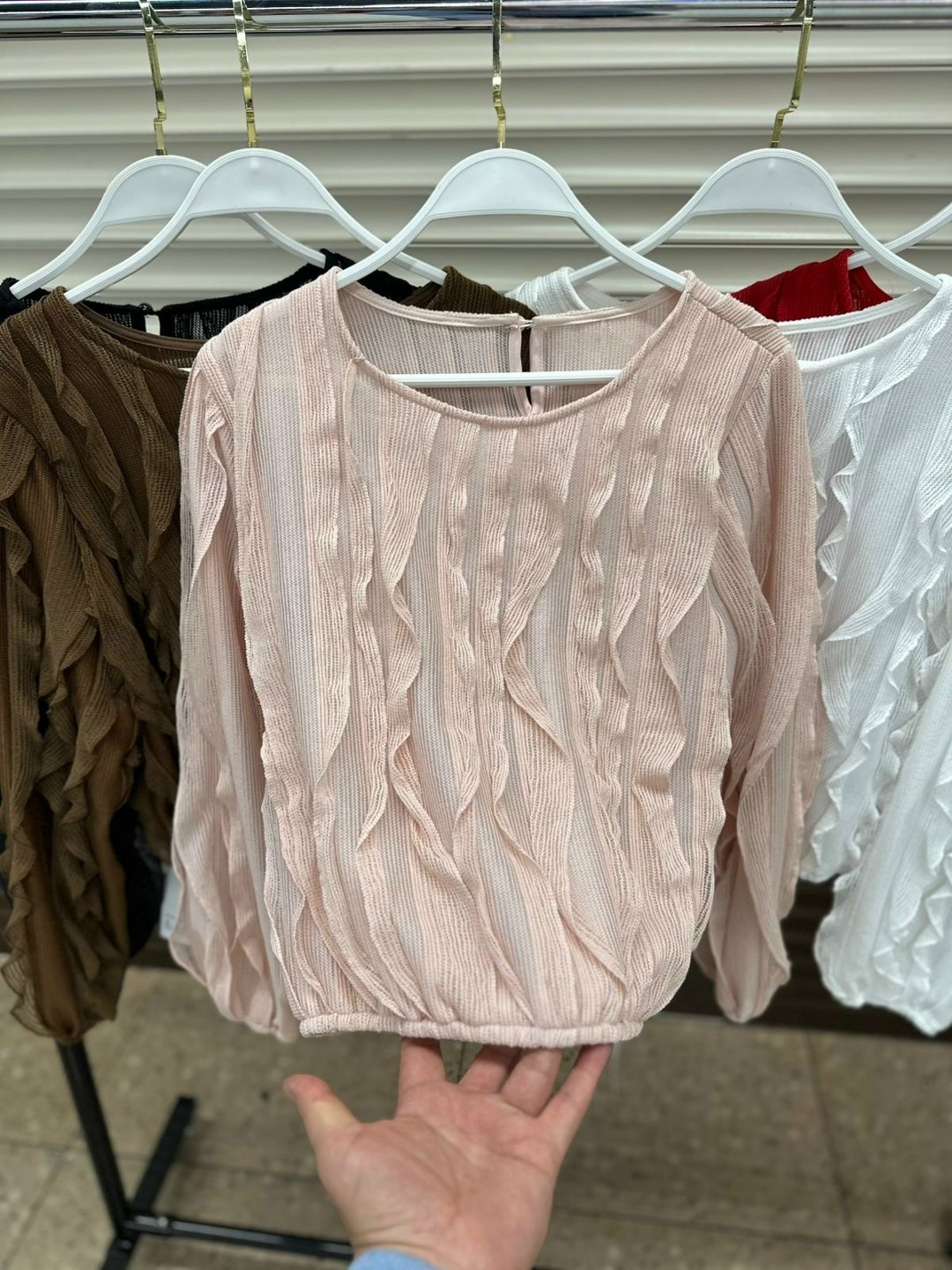 блузки с рюшами,блузка стильная,блузка с оборками,модные блузки с рюшами,женская блузка