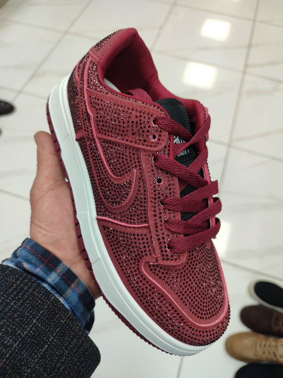 кроссовки,женские кроссовки, женская,nike air force 1 swarovski, кроссовки