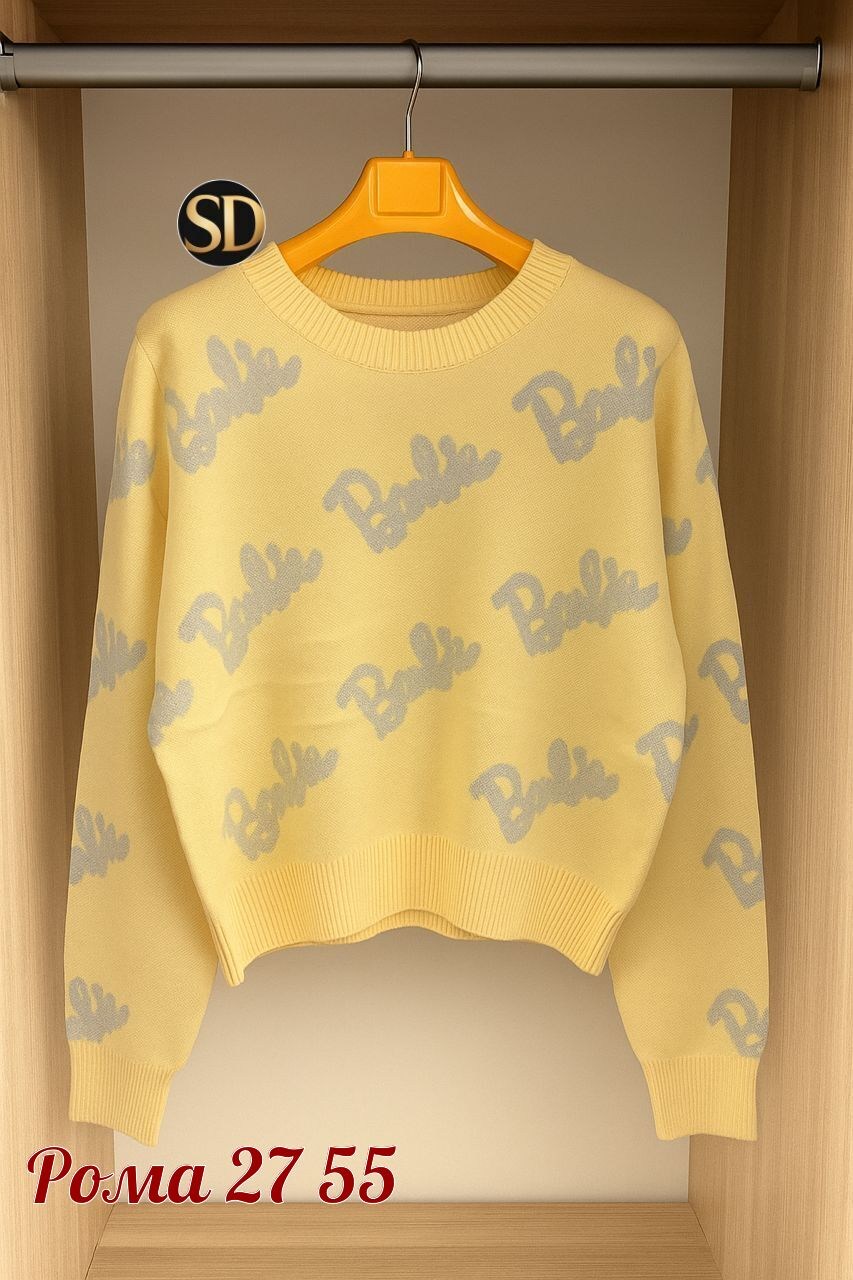 женский свитер,джемпер для женщин,женская кофта,свитер,кофта барби