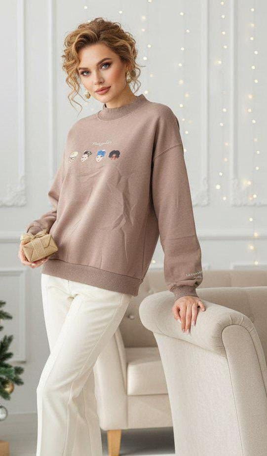 кофта женская,свитшот с начесом,джемпер,свитера женские,свитер