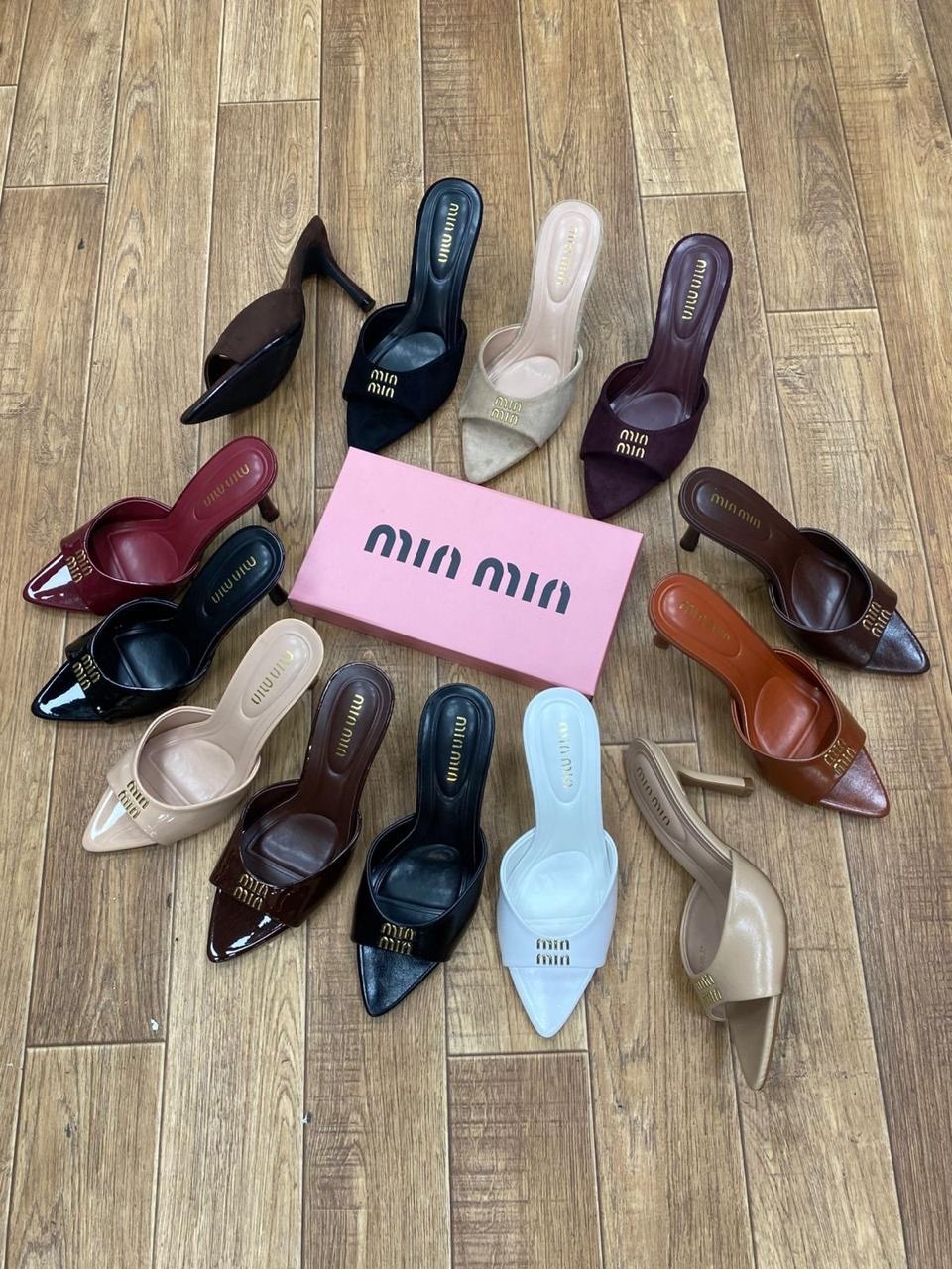 ,туфли miu miu,босоножки женские, женская,мюли женские