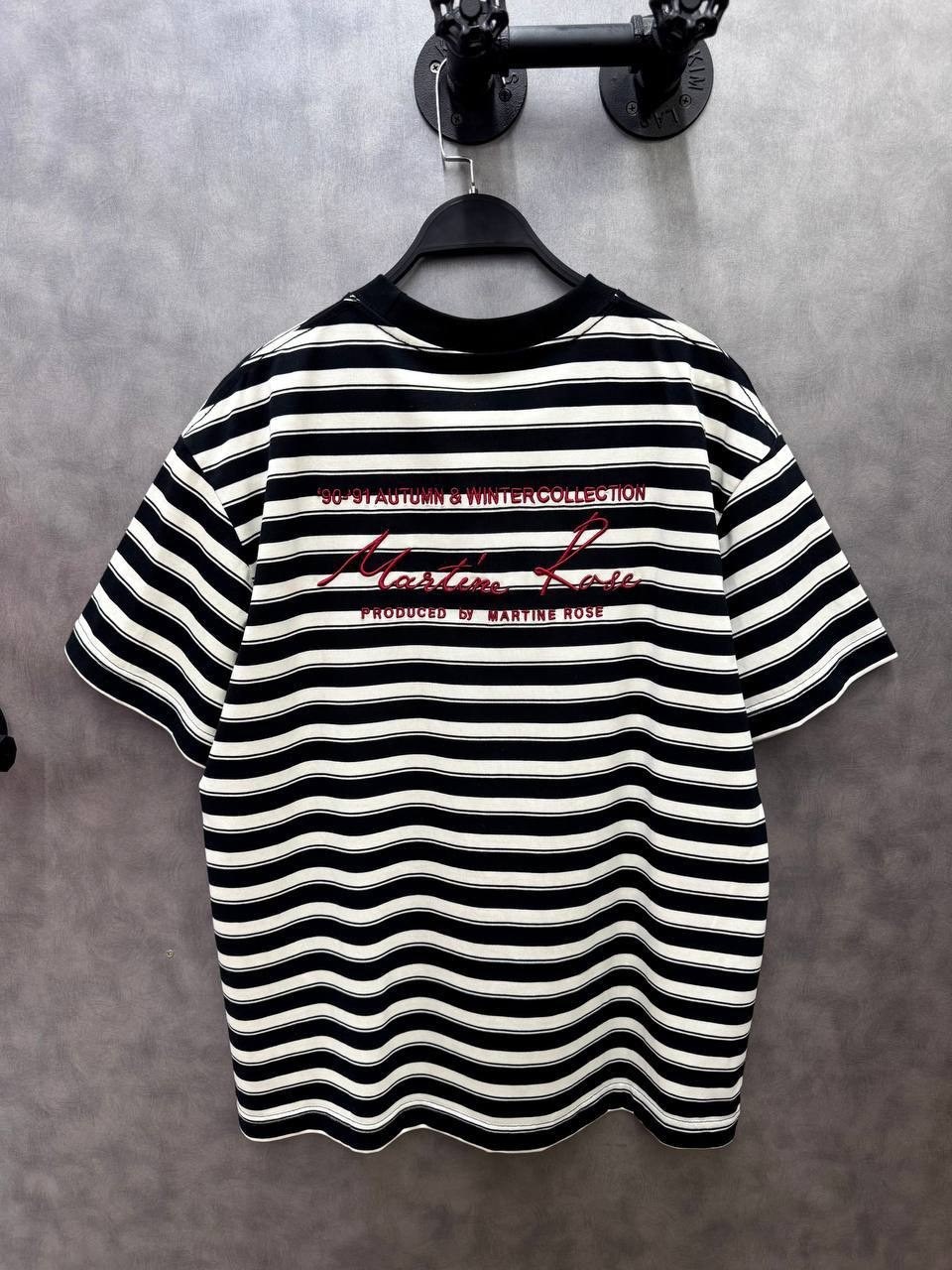 футболки оверсайз мужские,мужская футболка,футболка с полосками,футболка martine rose оверсайз