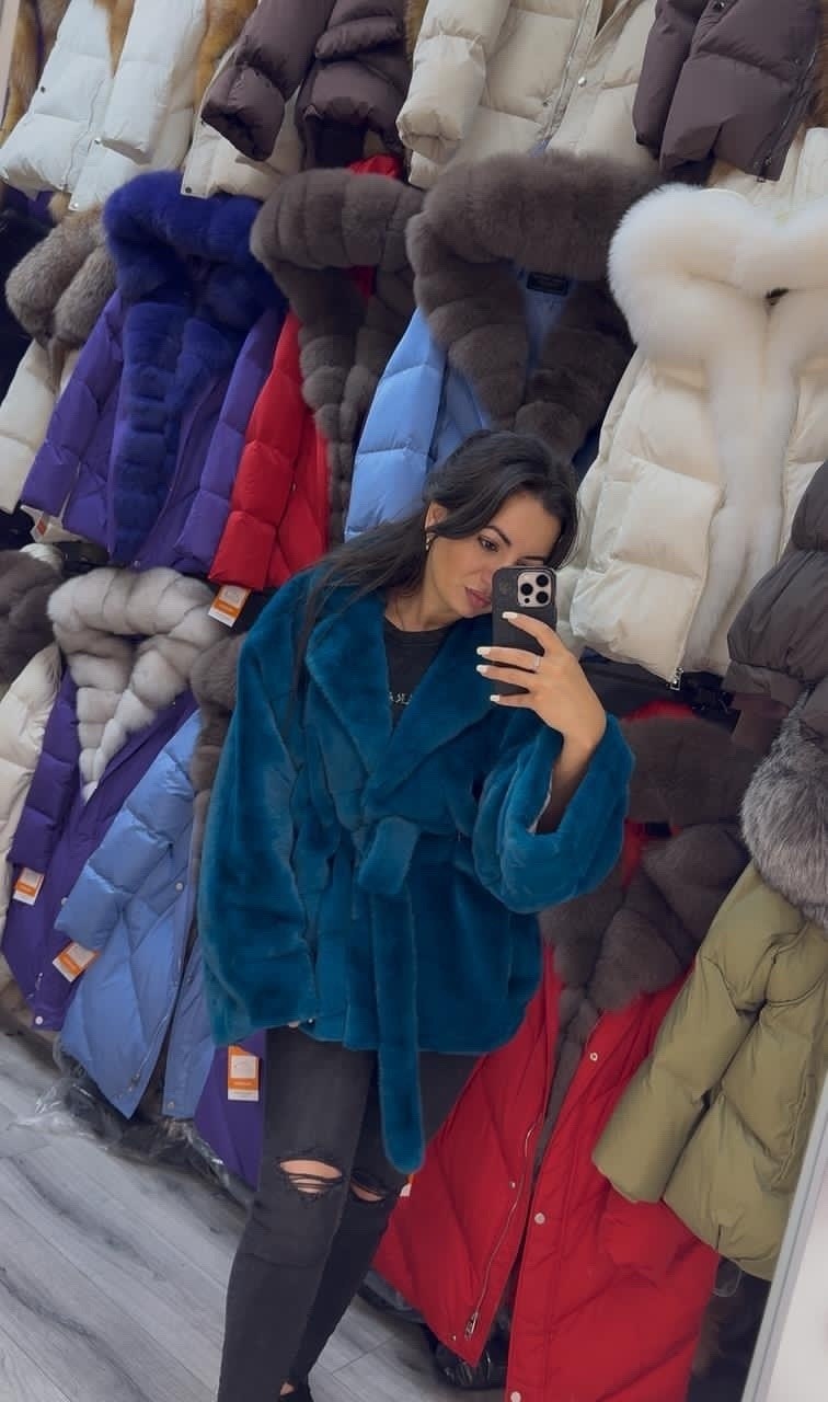 голубая норковая шуба,норковая шуба,шуба норка,норковая шуба автоледи графит,шубка