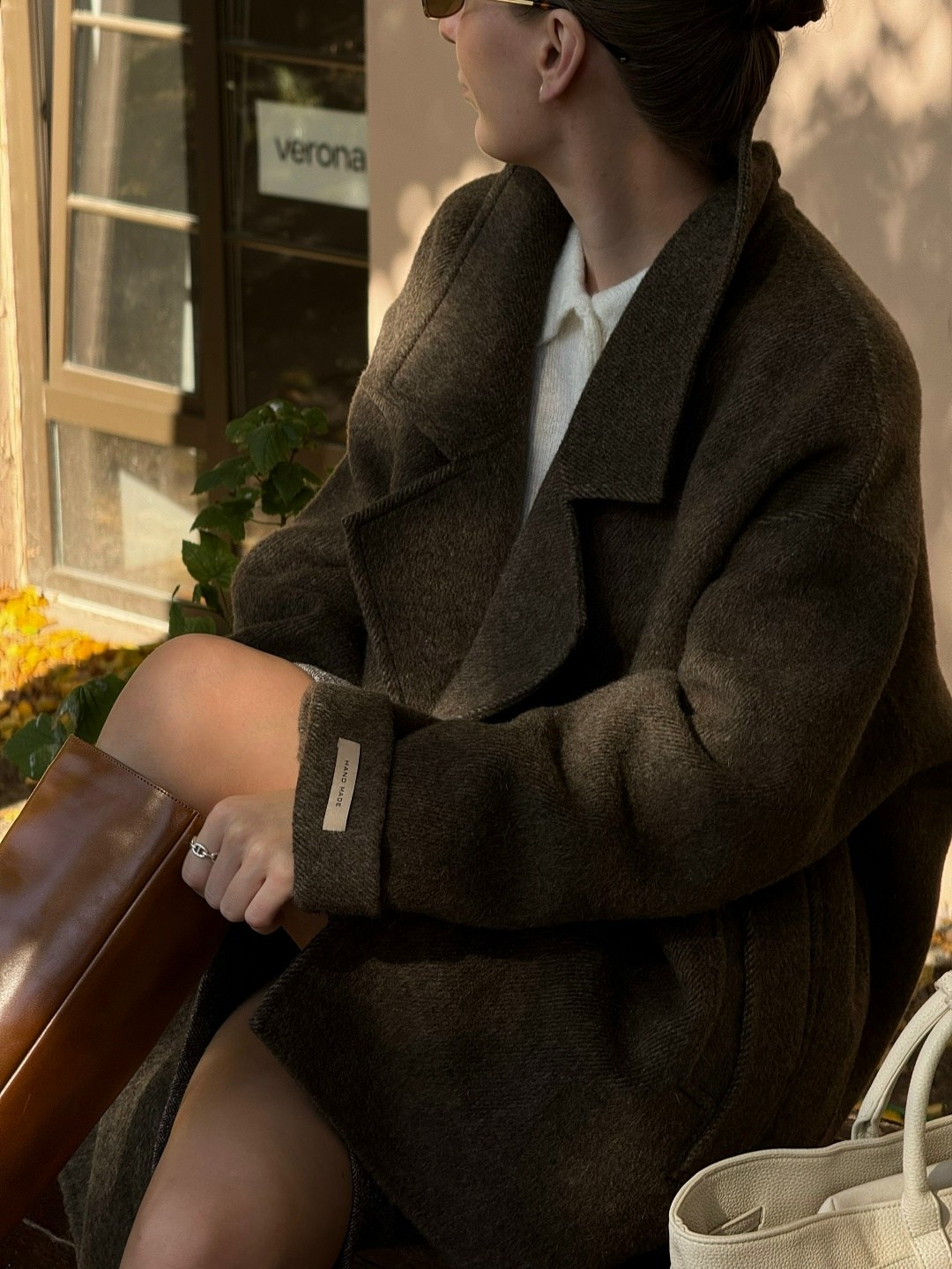 пальто оверсайз,серое пальто,пальто женское,модное пальто,пальто кокон