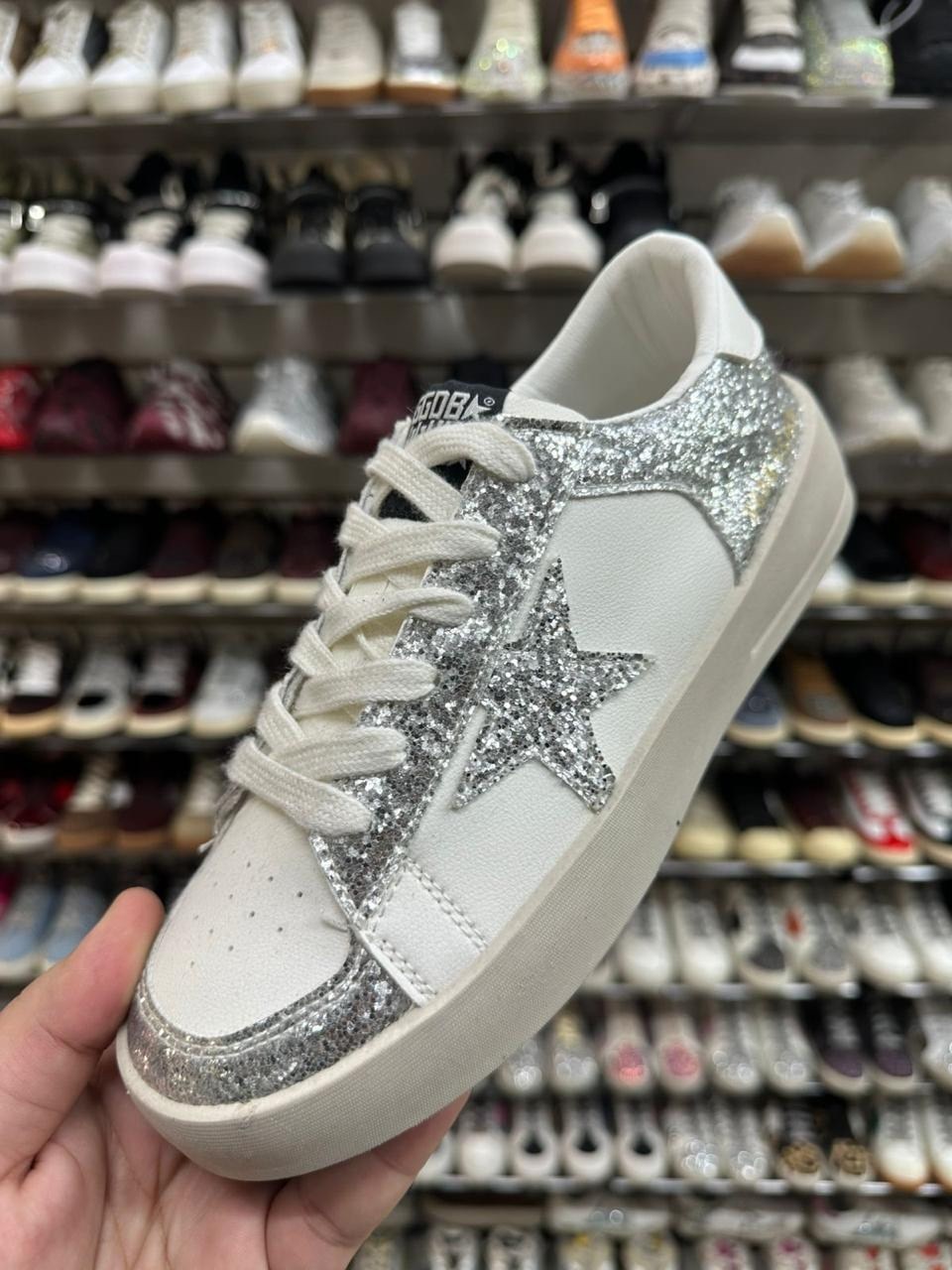 golden goose кроссовки,кеды golden goose,,golden goose super-star glitter sneakers,golden goose super star