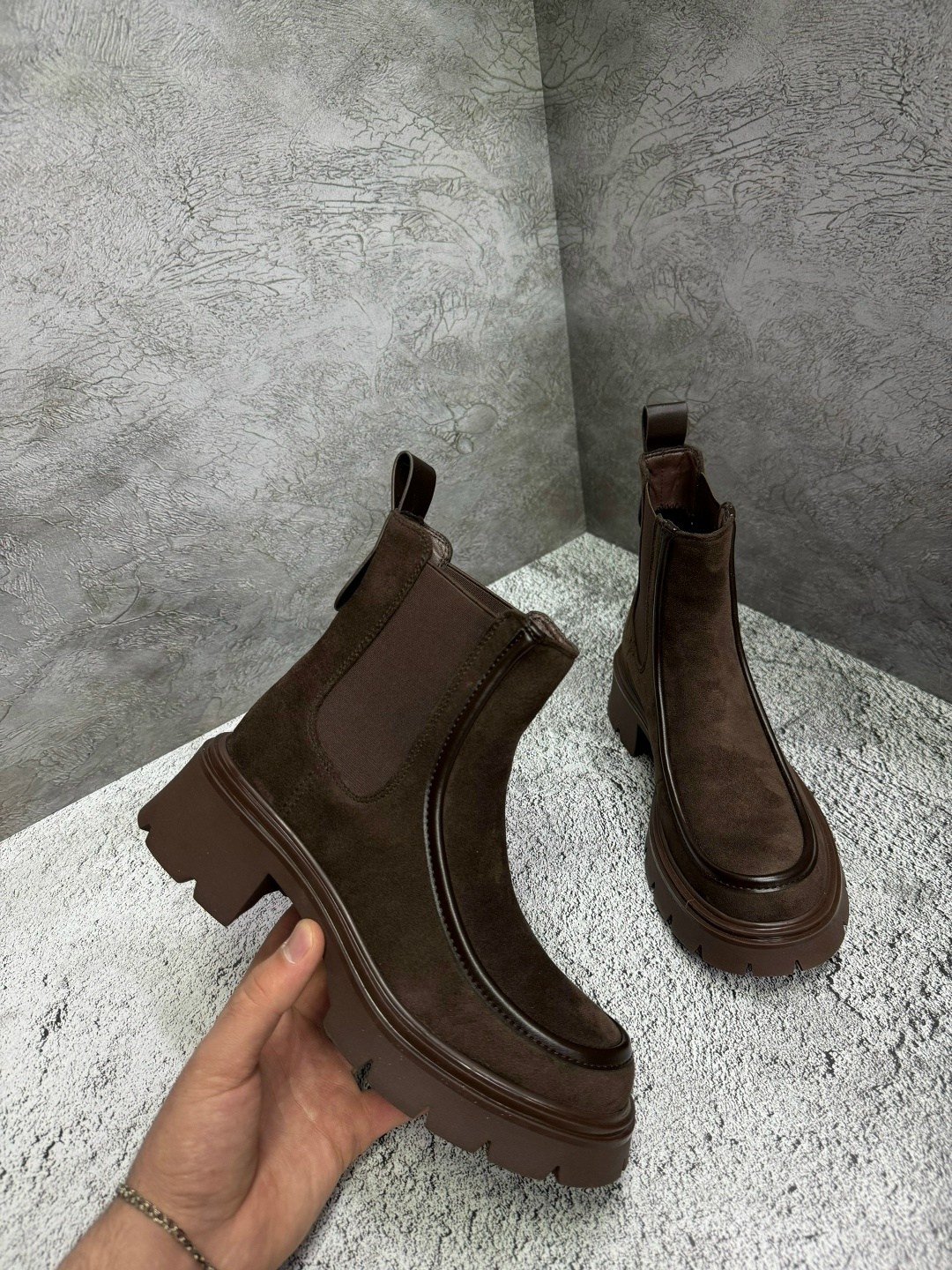 замшевые ботинки челси medicine коричневый,,ботинки челси женские chenter kater коричневый,ботинки челси,женская