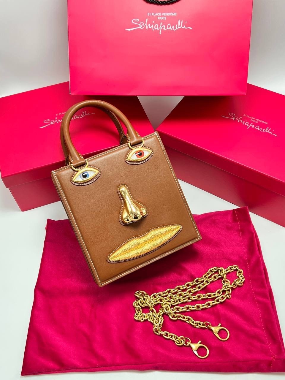 сумка-тоут schiaparelli,сумка schiaparelli,брендовая женская сумка,сумка,брендовые сумки