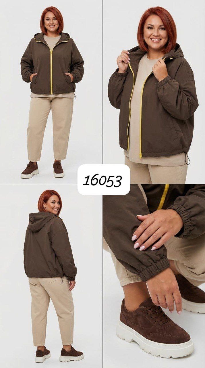 женская верхняя одежда больших размеров,куртка karmelstyle,женская куртка,ветровка женская,куртка женская демисезонная большие размеры