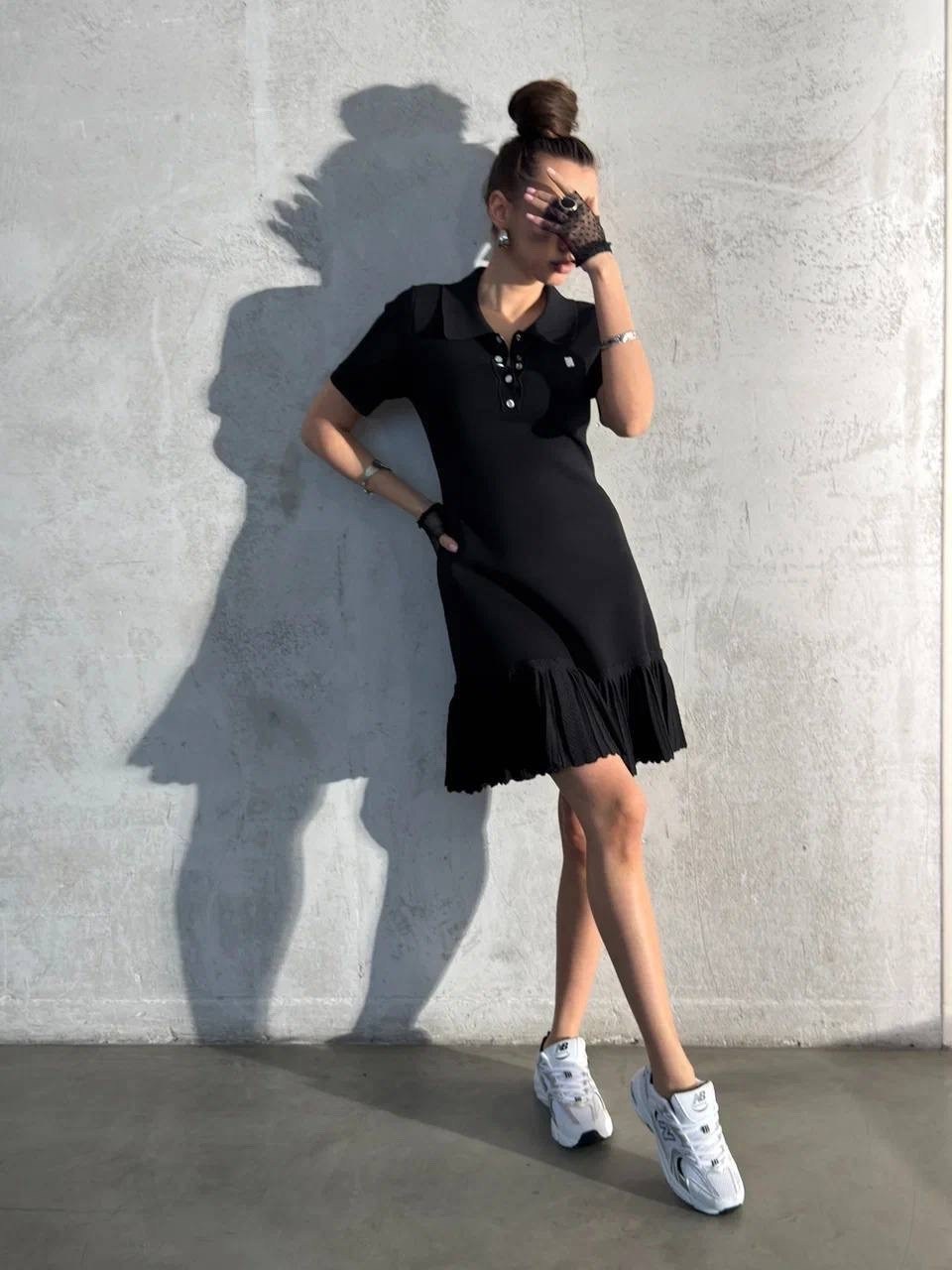 платье трикотажное,платье женское,платье,платье черное,платье стильное