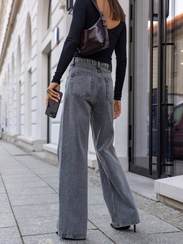 джинсы палаццо,джинсы трубы женские,штаны джинсы,джинсы женские серые,широкие серые джинсы