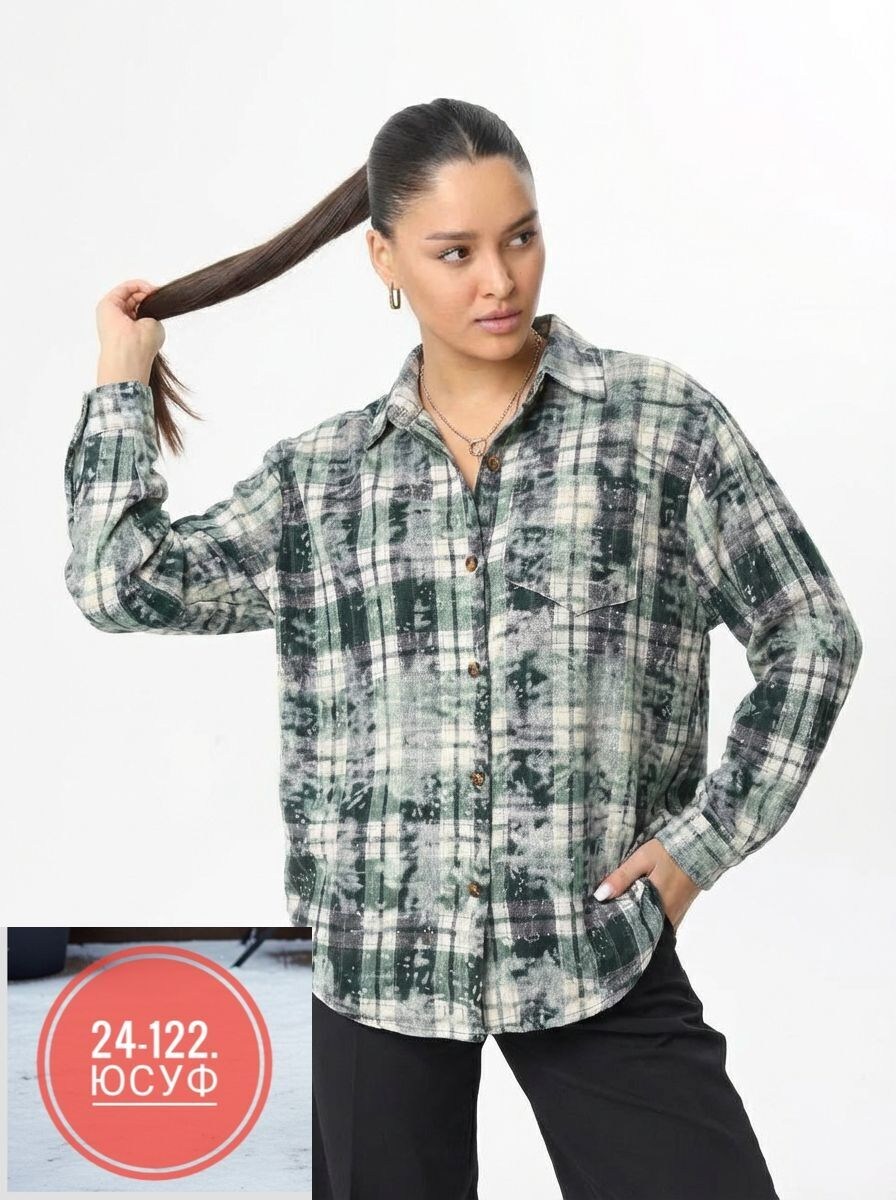 рубашка в клетку женская,рубашка в клетку оверсайз удлиненная ulashova,женская рубашка,рубашка в клетку,рубашка женская в клетку оверсайз