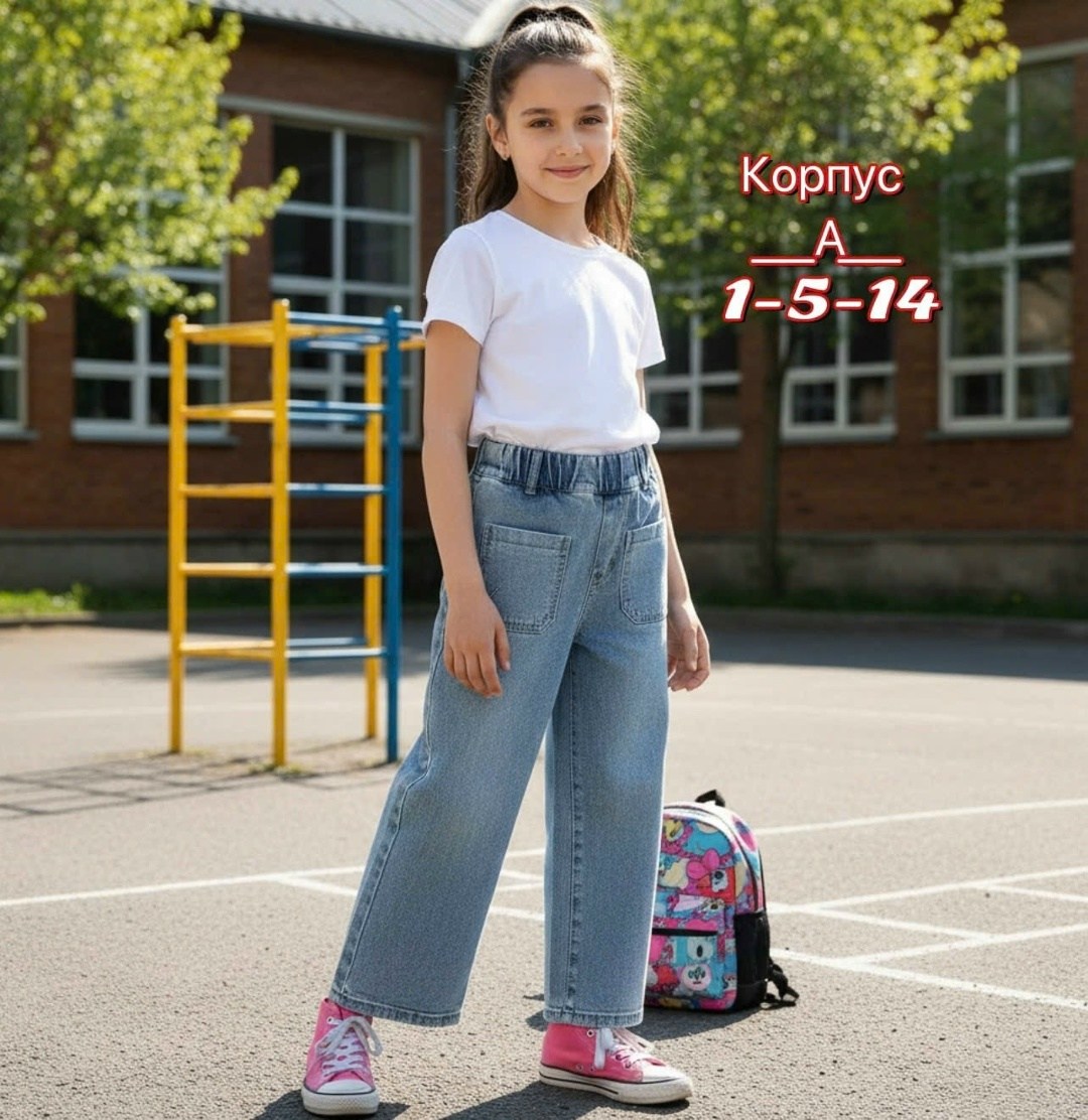 широкие джинсы для девочек,широкие джинсы,стильные джинсы,джинсы повседневные,брюки джинсы