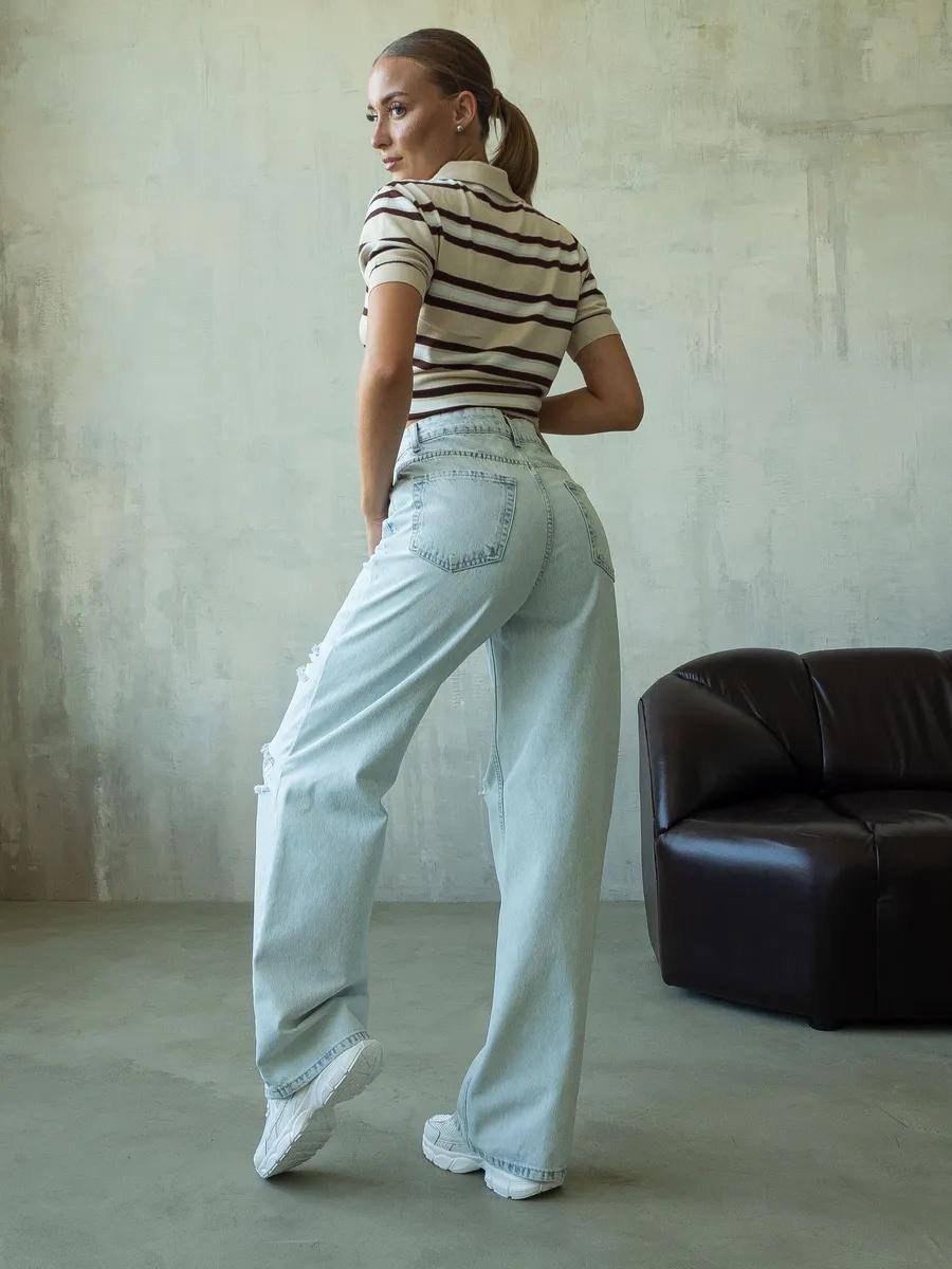 джинсы женские,джинсы брюки,широкие джинсы,штаны джинсы,джинсы широкие рваные