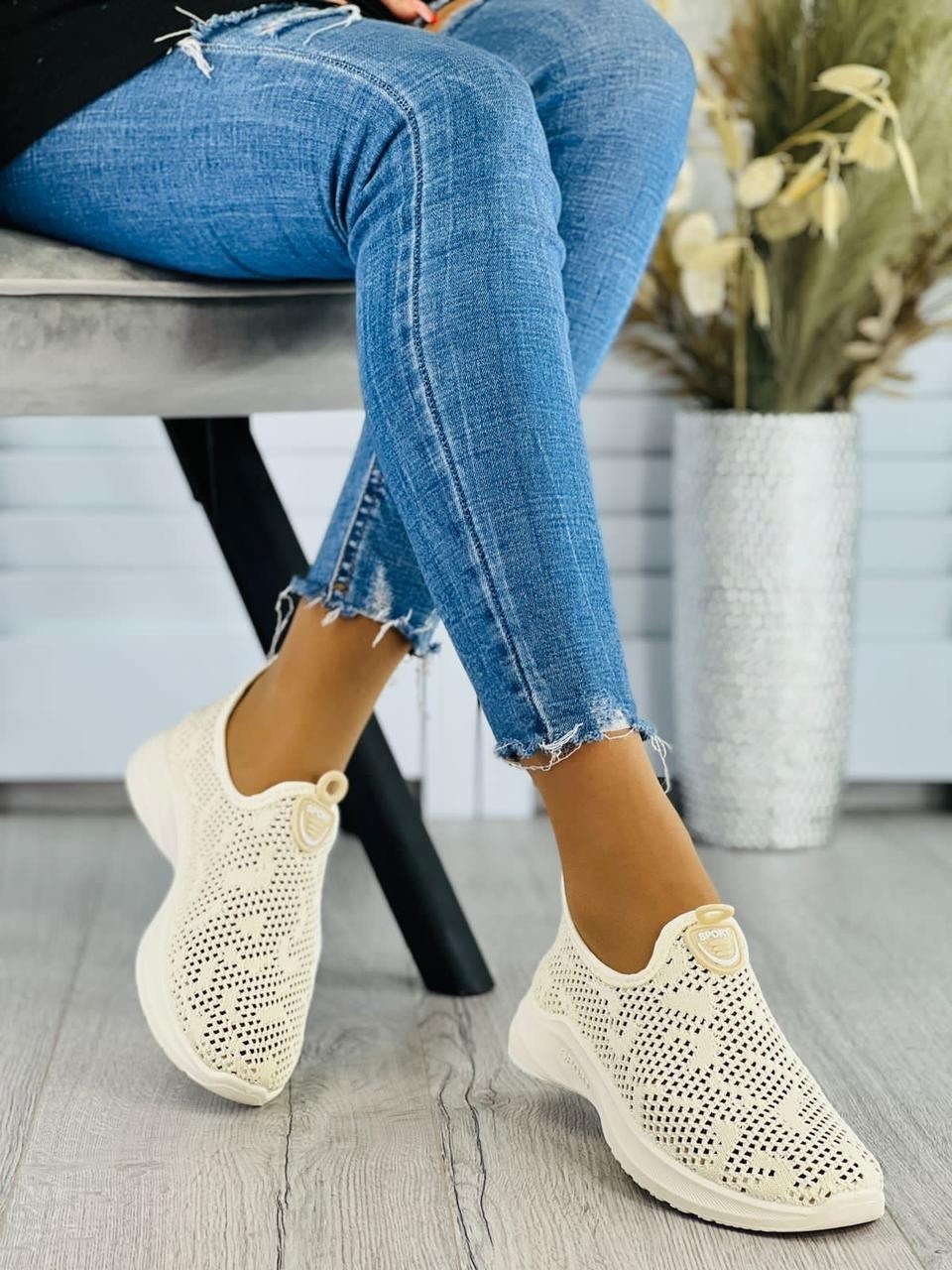 ,слипоны женские летние,желтые слипоны,слипоны с перфорацией,слипоны кроссовки на лето