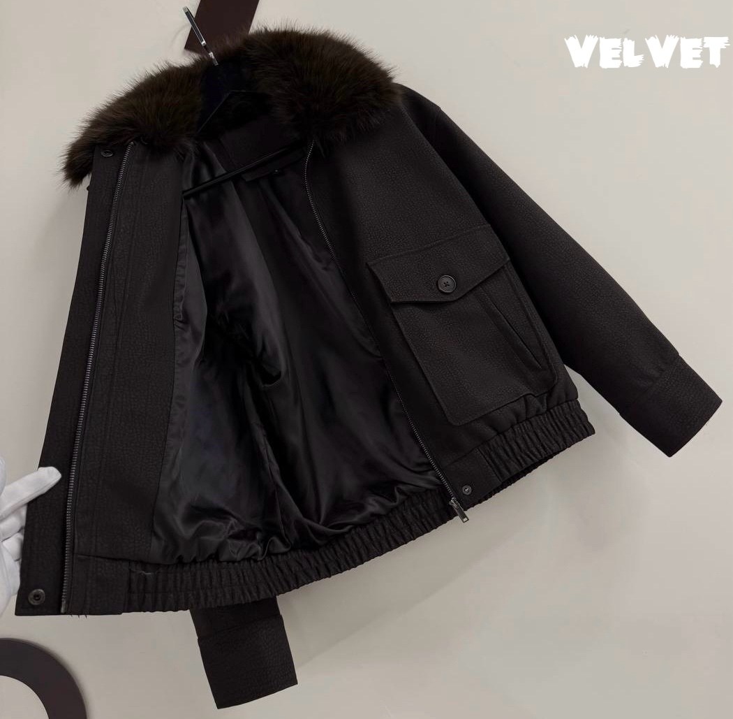 кожаная куртка,женская куртка из натуральной овечьей кожи с натуральным мехом wy1159,куртка женская,бархатная утепленная кожаная куртка с воротником из искусственного лисьего меха,женская шуба из иску