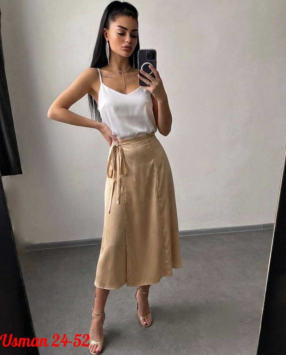 юбка,юбка женская,классическая юбка,юбка миди,юбка миди атласная