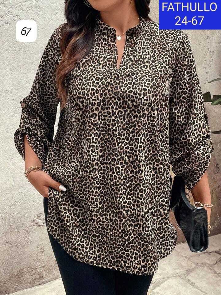 рубашка леопардовая k118a258,женская блузка,рубашка леопардовая,женская блуза,рубашка из леопардовой ткани