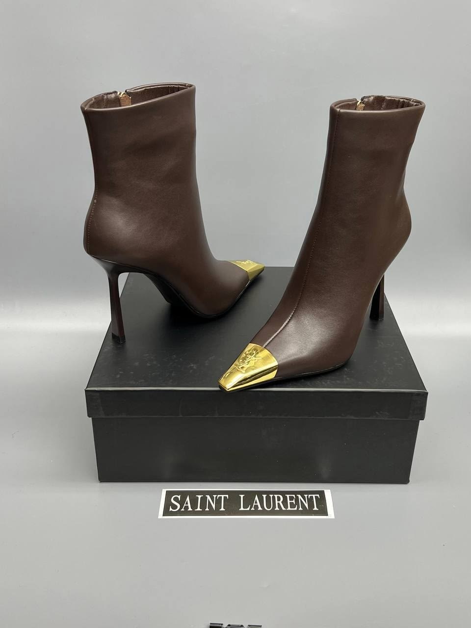 ,ботильоны yves saint laurent,ботильоны ив сен лоран,женские ботильоны,модные ботильоны