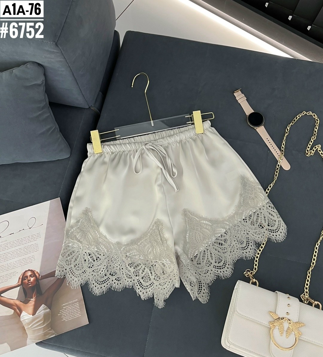 шорты с кружевами,шорты кружевные,шорты с кружевом,женские шорты,шелковые шорты