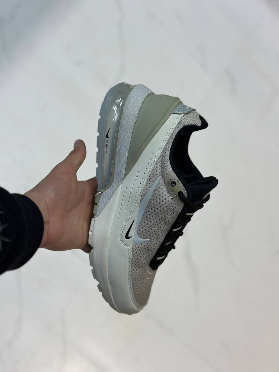 кроссовки nike air max pulse,кроссовки,кроссовки nike air max,мужская  nike air max pulse lifestyle светло-серый,кроссовки air max