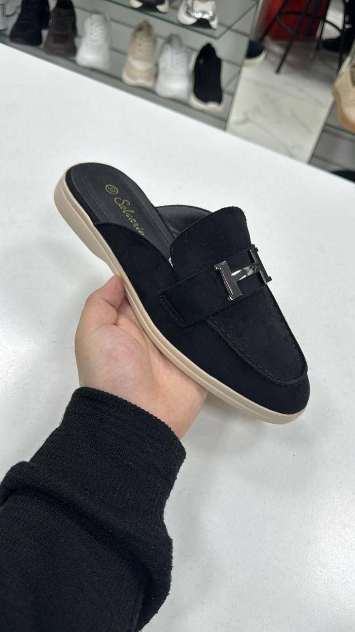 ,замшевые мюли,женская ,мюли женские,женские шлепанцы