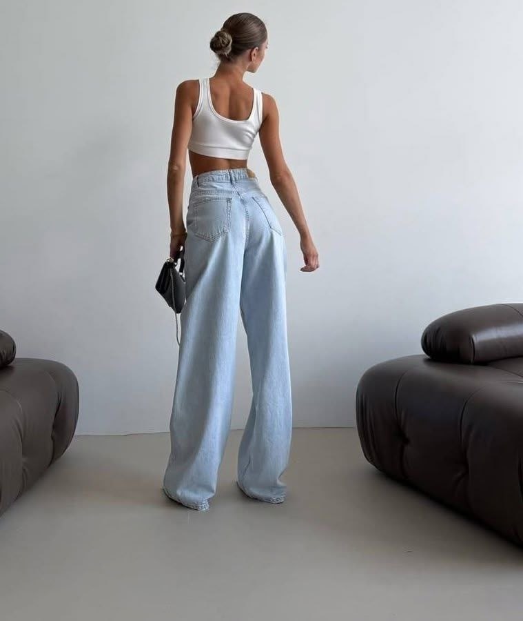 женские джинсы,джинсы палаццо,джинсы женские широкие,женские джинсы трубы,джинсы трубы