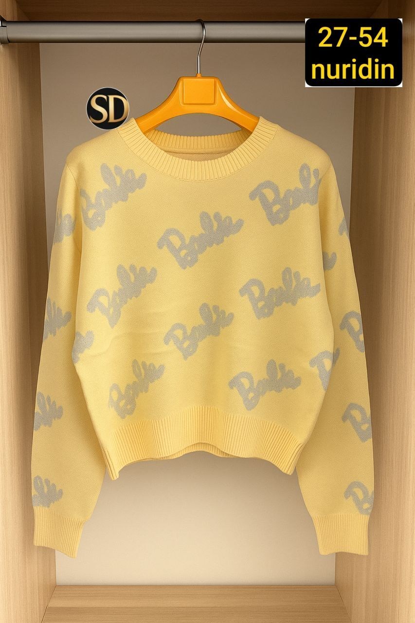 свитер женский,свитер оверсайз вязаный barbie,свитер,кофта женская,кофта свитер женский