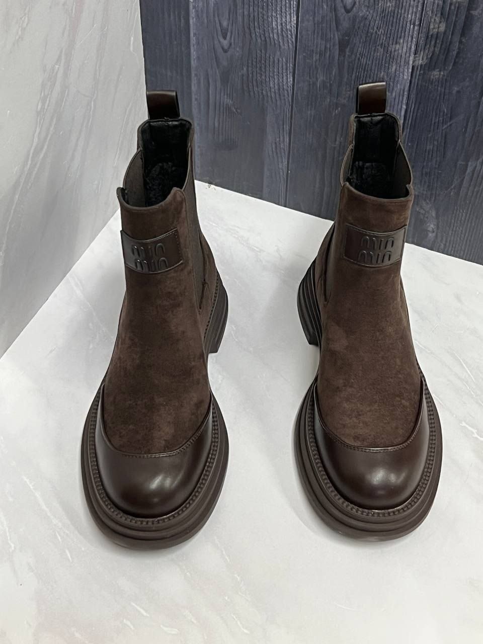 замшевые ботинки челси medicine коричневый,,замшевые ботинки,женские классические ботинки из натуральной замши,ботинки челси женские