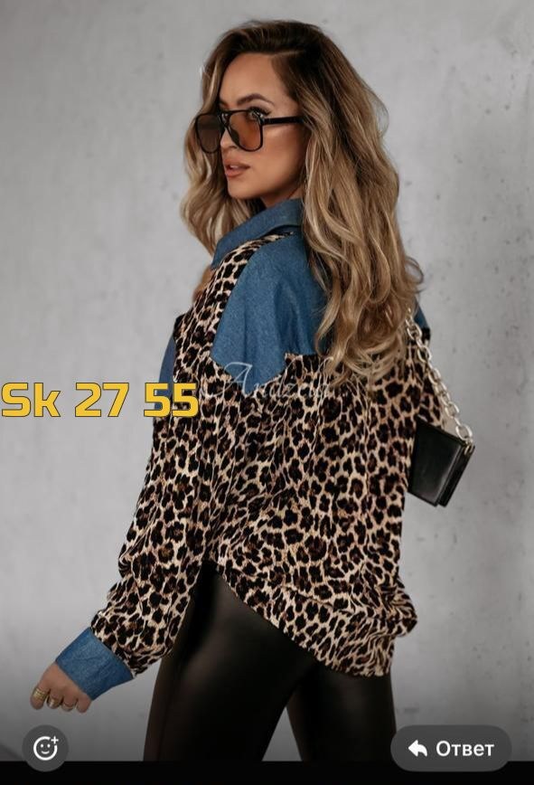 женская джинсовая рубашка,леопардовая рубашка,блузка джинсовая,джинсовая рубашка,женская рубашка