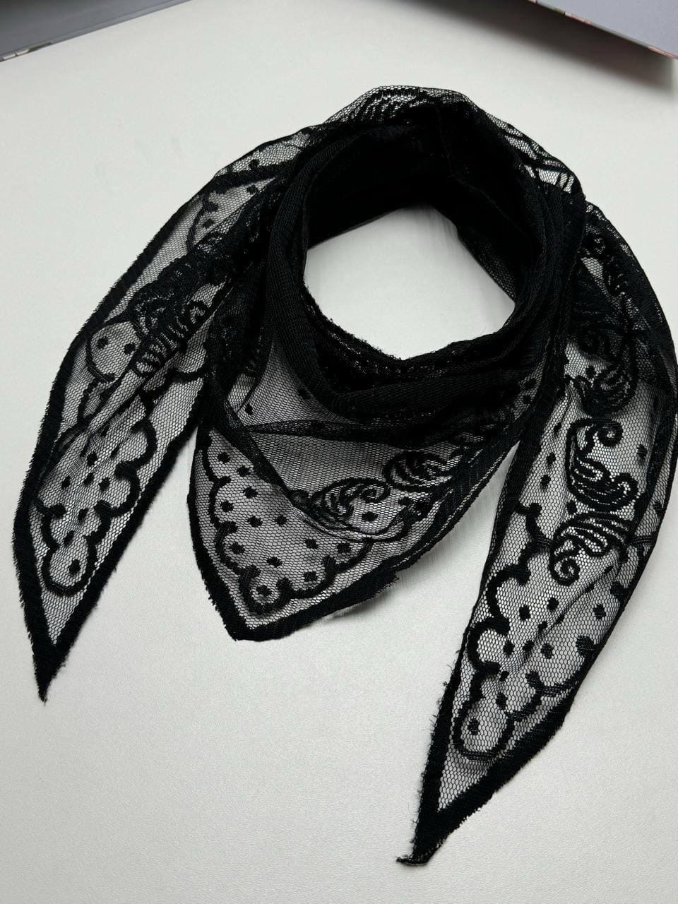 кружевной платок,кружевная косынка,кружевной шарф,платок в церковь,ажурная кружевная косынка-пояс