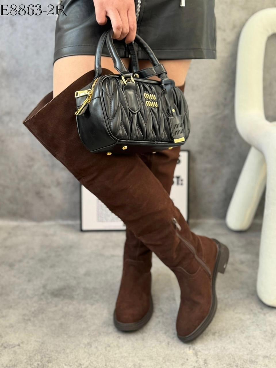 сапоги замшевые,сапоги женские,сапоги казаки женские натуральная замша коричневый,замшевые сапоги эллос,сапоги