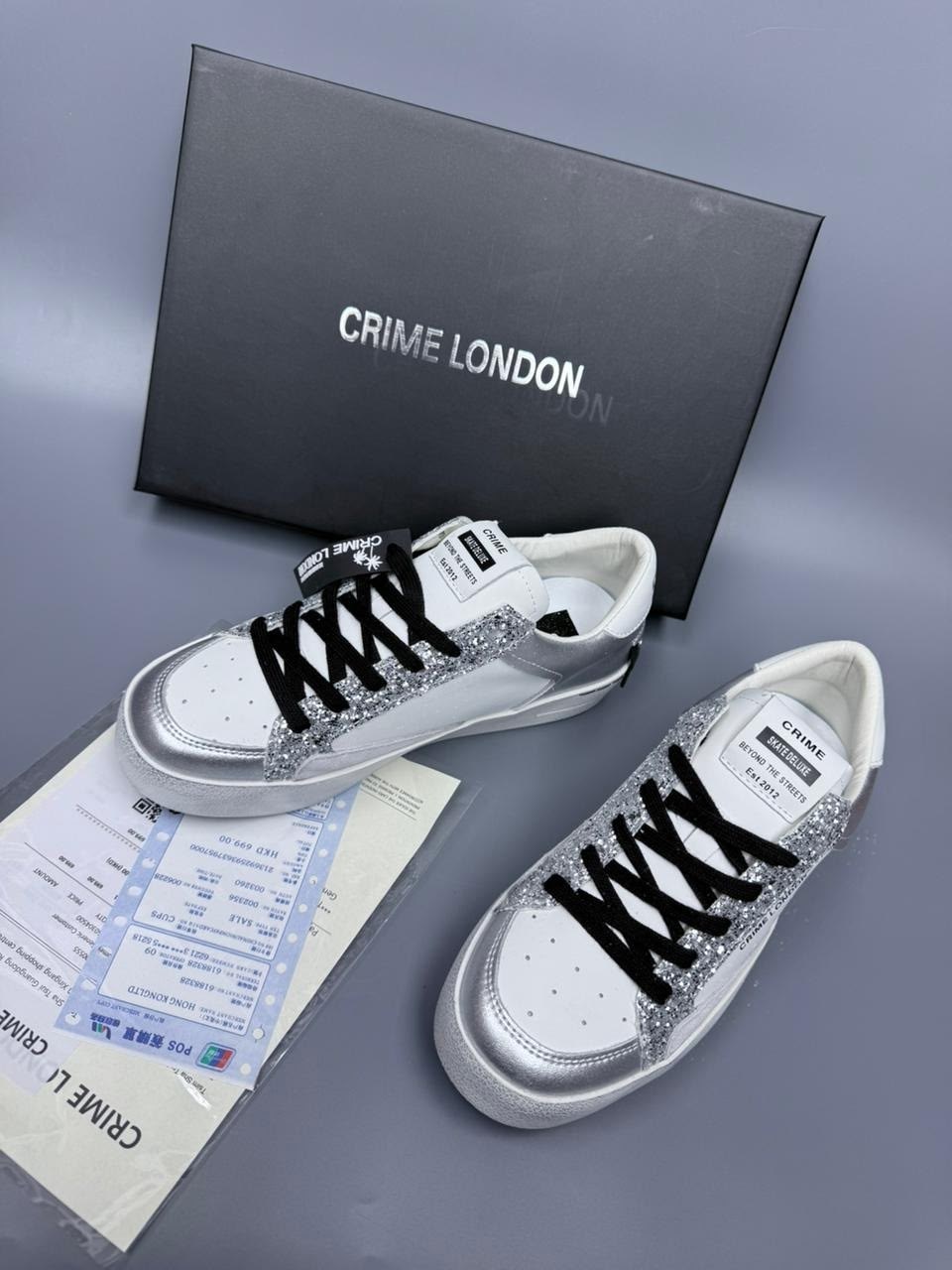 ,кожаные кеды crime london,crime london ,кеды crime london,кроссовки женскиe