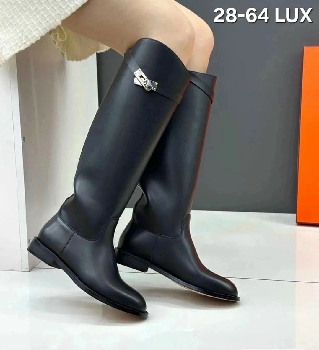 сапоги трубы демисезонные с ремешком matmazel цвет черный,сапоги hermes,сапоги женские демисезонные hermes,сапоги трубы демисезонные с ремешком matmazel,