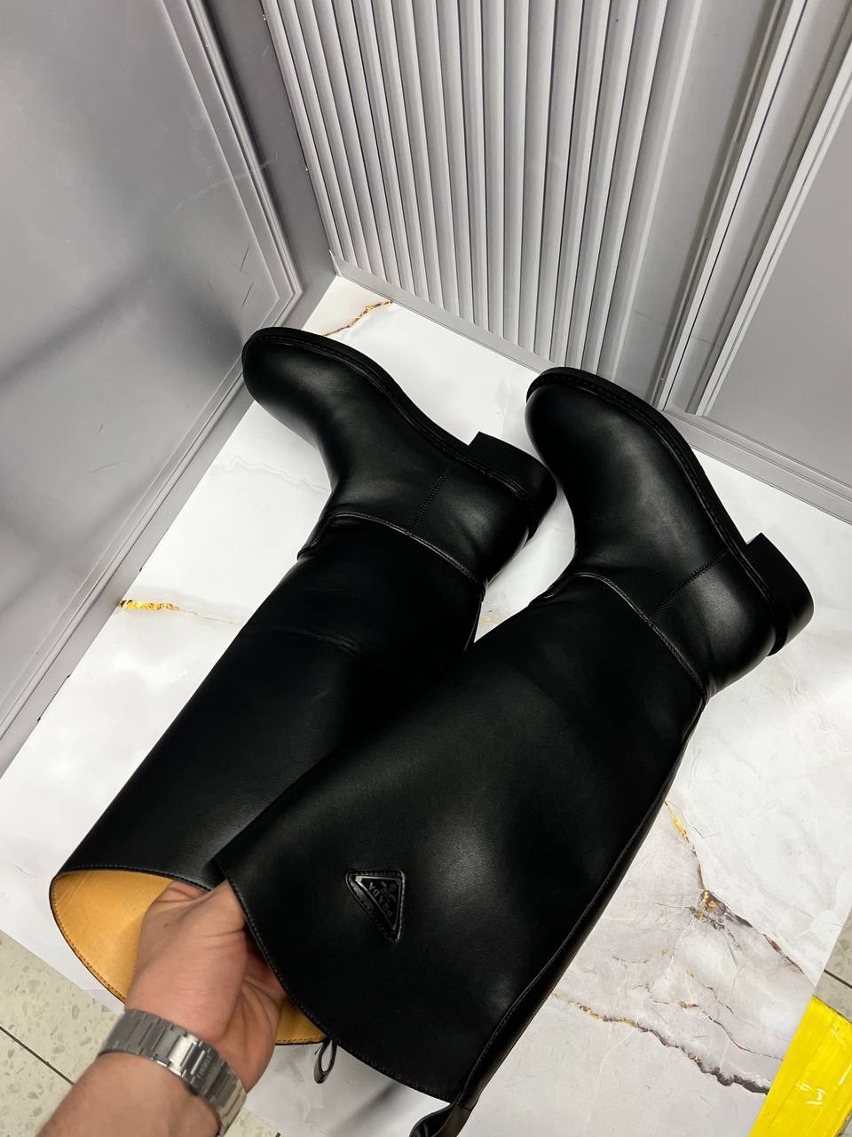 ,сапоги prada,женские сапоги,сапоги прада,сапоги прада черные